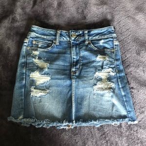 American Eagle jean skirt